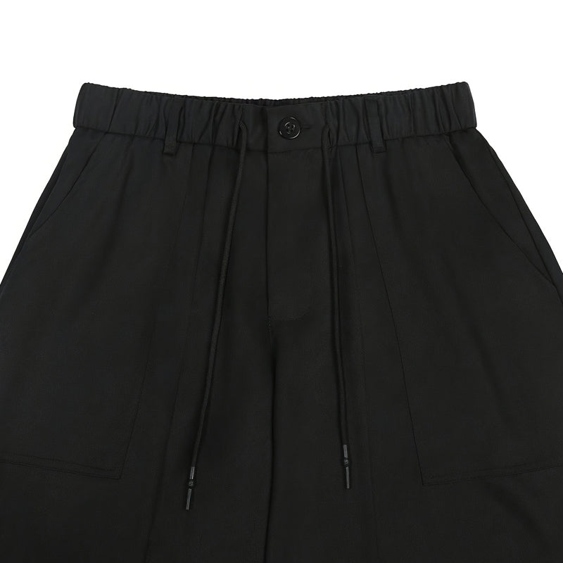 🥳SUMMER HOT SALE🥳💞50K+ SOLD!💥50% OFF! 🔥Men's Plus Size Capri Pants – Wide-Leg Loose Fit, Drawstring Waist & Large Pockets ✨