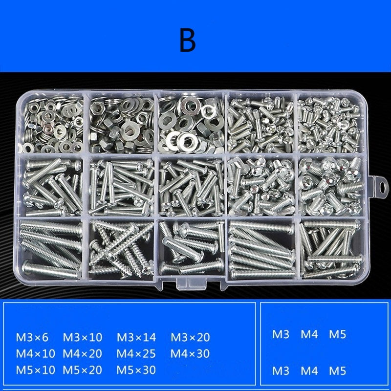 Household Phillips Pan Head Screws Set