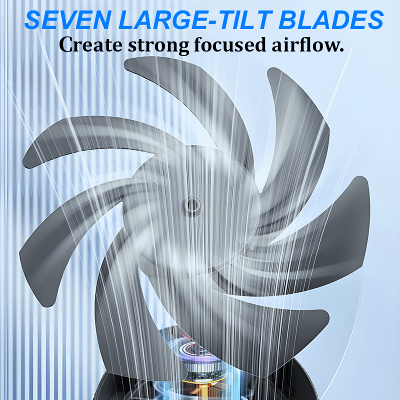 💐50% OFF ! 100-Speed Mini Desk Fan – Ultra Quiet & Energy Saving 🔇💚【Limited Stock】