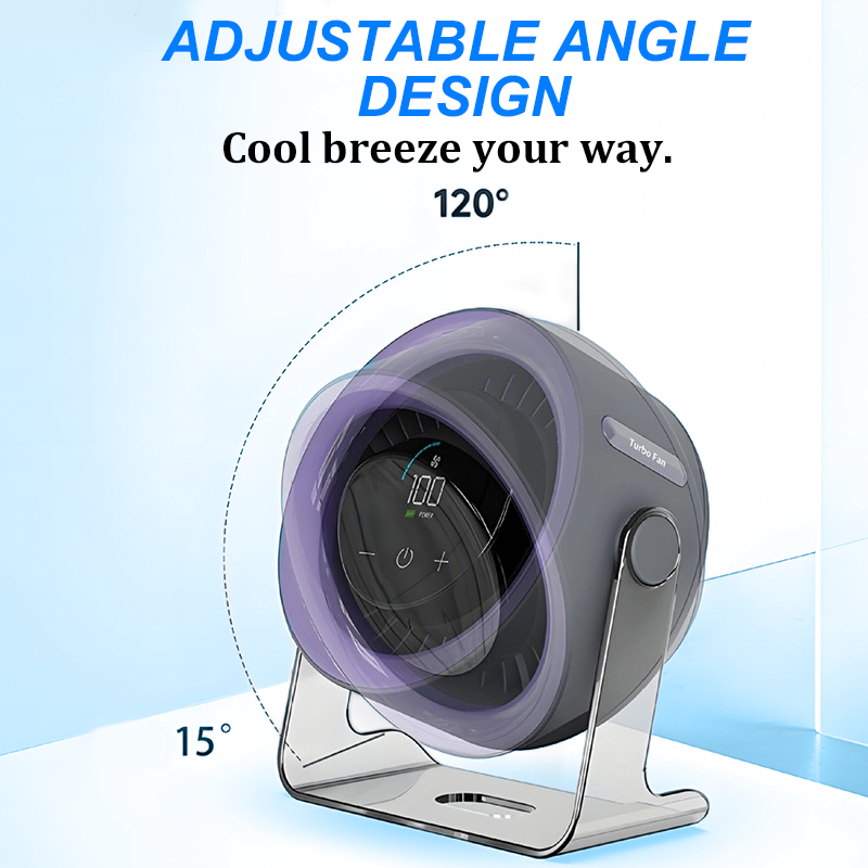💐50% OFF ! 100-Speed Mini Desk Fan – Ultra Quiet & Energy Saving 🔇💚【Limited Stock】