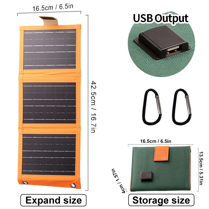 ☀️ 50% OFF NOW! 🔋 Portable Solar Panel with USB Charging – Foldable, Weather-Resistant & 10W Output 🏕️