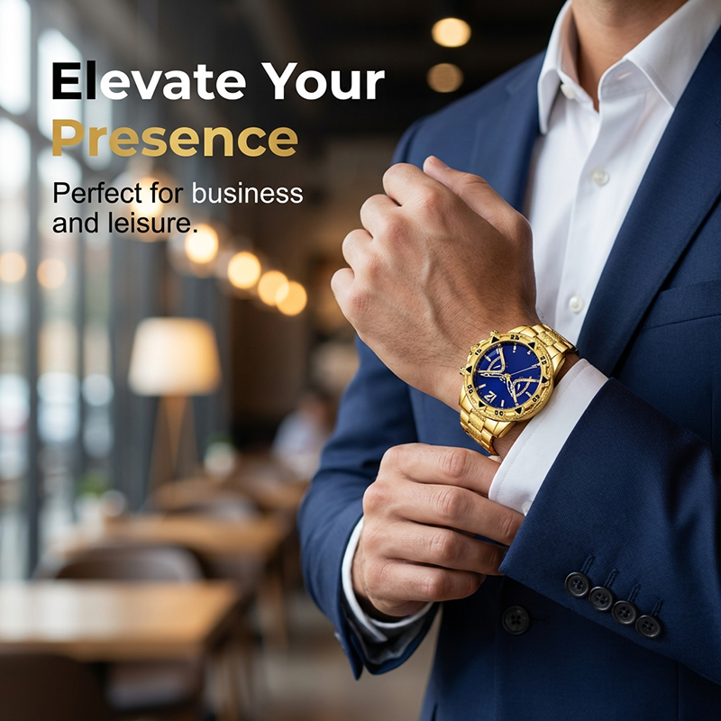 🔥Limited-time offer Men's Classic Metal Quartz Watch