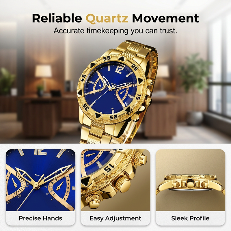 🔥Limited-time offer Men's Classic Metal Quartz Watch