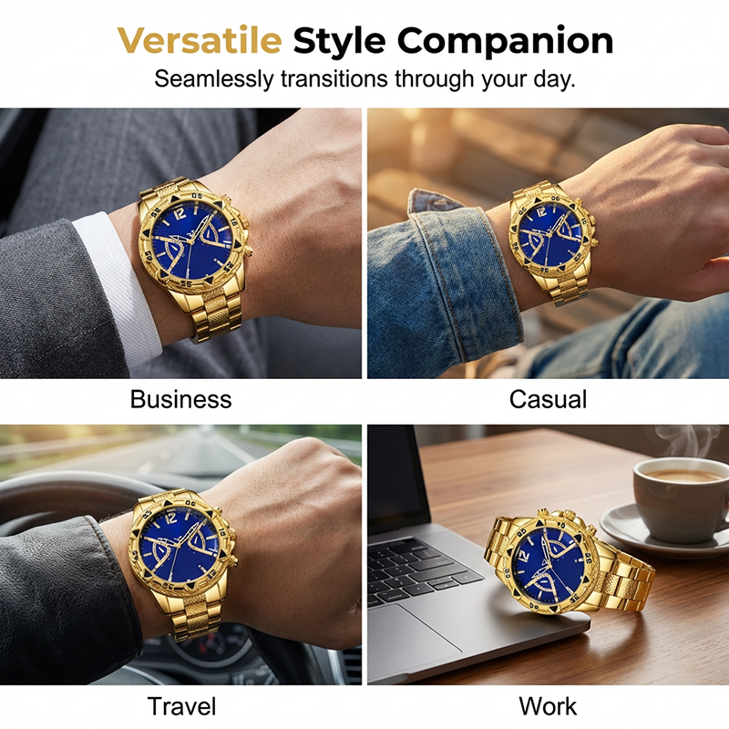 🔥Limited-time offer Men's Classic Metal Quartz Watch