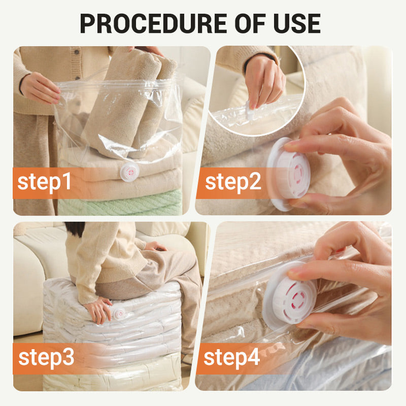 🌸Spring Sale 50%OFF🔥Extra Large Vacuum Storage Bag - Press To Exhaust