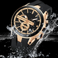Sport Style Luminous Silicone Strap Waterproof Watch