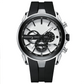 Sport Style Luminous Silicone Strap Waterproof Watch