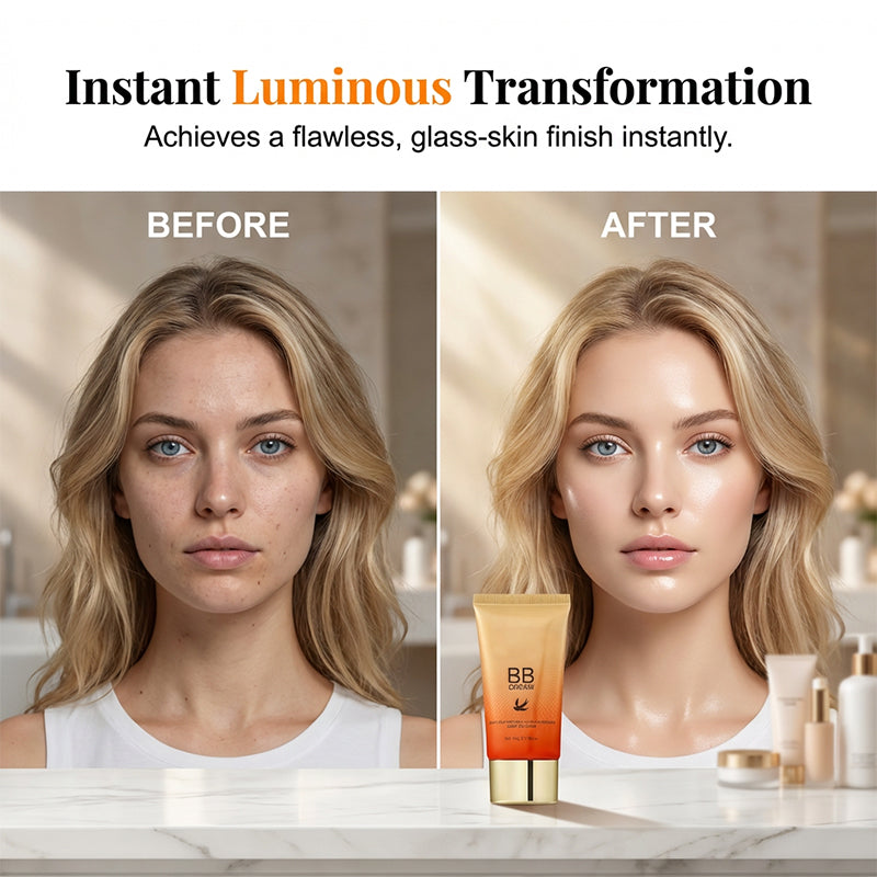🧡LAST DAY SALE: BUY 1 GET 1  FREE!!🧡Hydrating BB Cream for a Flawless, Natural Finish