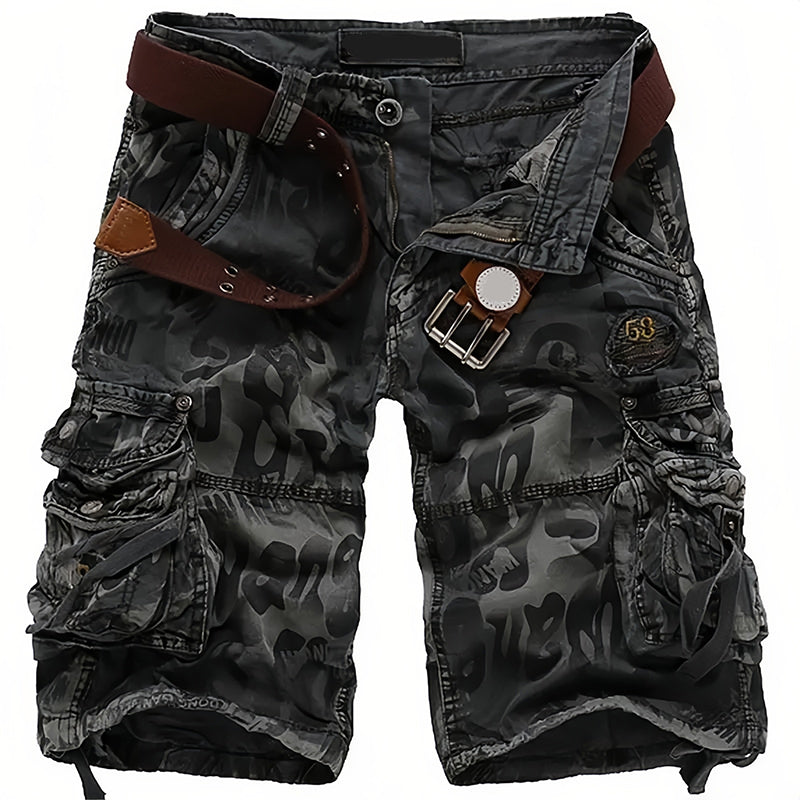 🩳 50% OFF NOW! 💪 Men's Cargo Shorts – Classic & Rugged, Multiple Pockets, Smooth Zipper & Durable for Work & Outdoor Use 🏕️