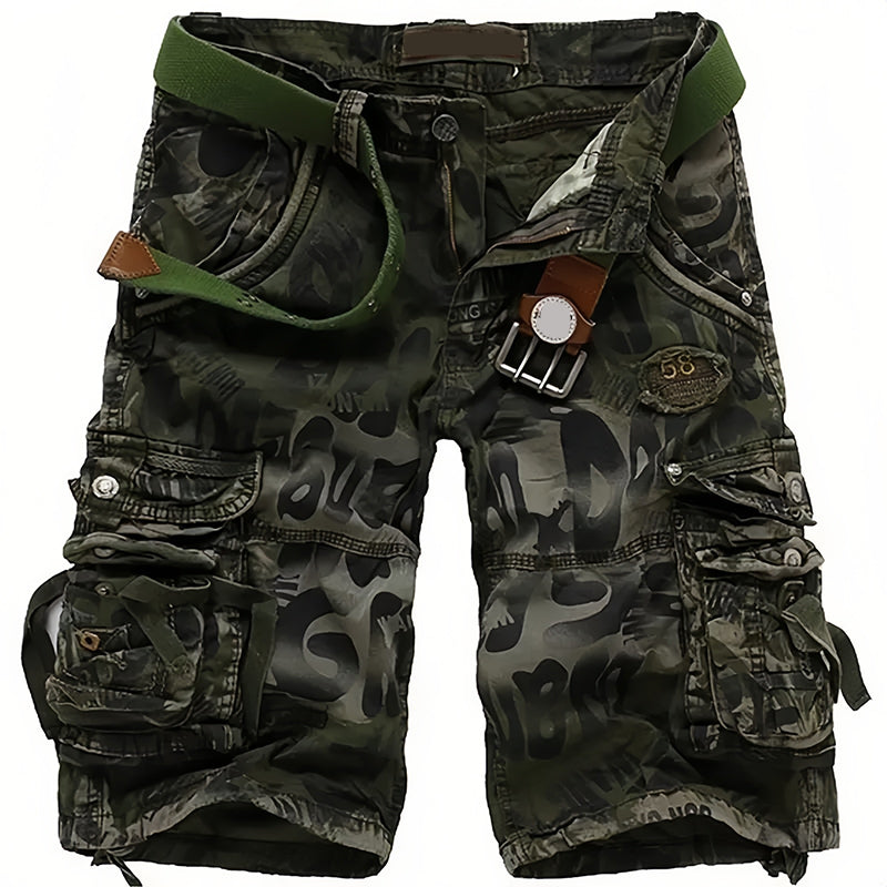🩳 50% OFF NOW! 💪 Men's Cargo Shorts – Classic & Rugged, Multiple Pockets, Smooth Zipper & Durable for Work & Outdoor Use 🏕️