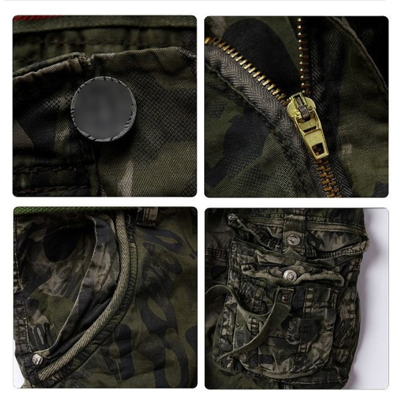 🩳 50% OFF NOW! 💪 Men's Cargo Shorts – Classic & Rugged, Multiple Pockets, Smooth Zipper & Durable for Work & Outdoor Use 🏕️