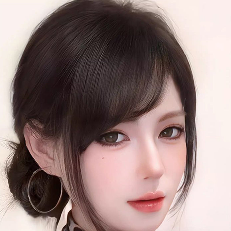 📢📢40% OFF !! ⏰Seamless Clip-on French Bangs Wig