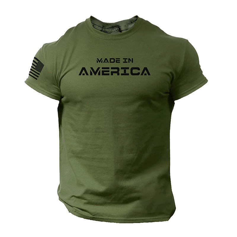 ⏳Time-Limited Special⏰Men's Athletic Fit Crew Neck Tee – Breathable Cotton, Perfect Stretch & Ideal for Gym or Daily Wear 💪