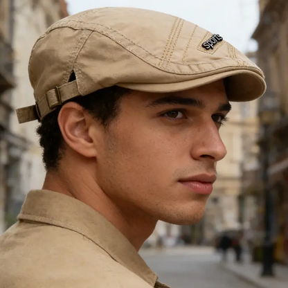 🧢 50% OFF NOW! 🌬️ All-Season Breathable Classic Flat Cap – Ivy Design, Adjustable Fit & Versatile Colors 💼