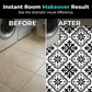 ⏳Limited-time 50% off⏰Waterproof & Non-Slip Floor Tile Stickers for Kitchen & Bathroom🛀