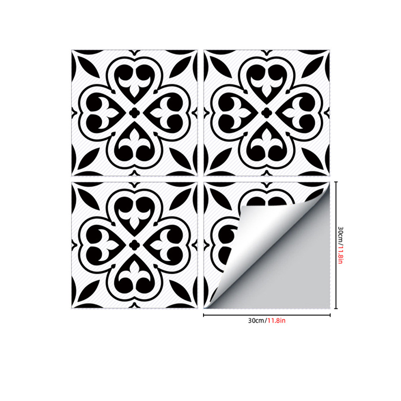 ⏳Limited-time 50% off⏰Waterproof & Non-Slip Floor Tile Stickers for Kitchen & Bathroom🛀