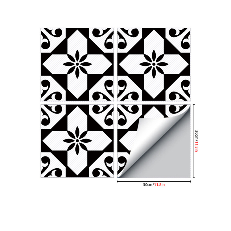 ⏳Limited-time 50% off⏰Waterproof & Non-Slip Floor Tile Stickers for Kitchen & Bathroom🛀