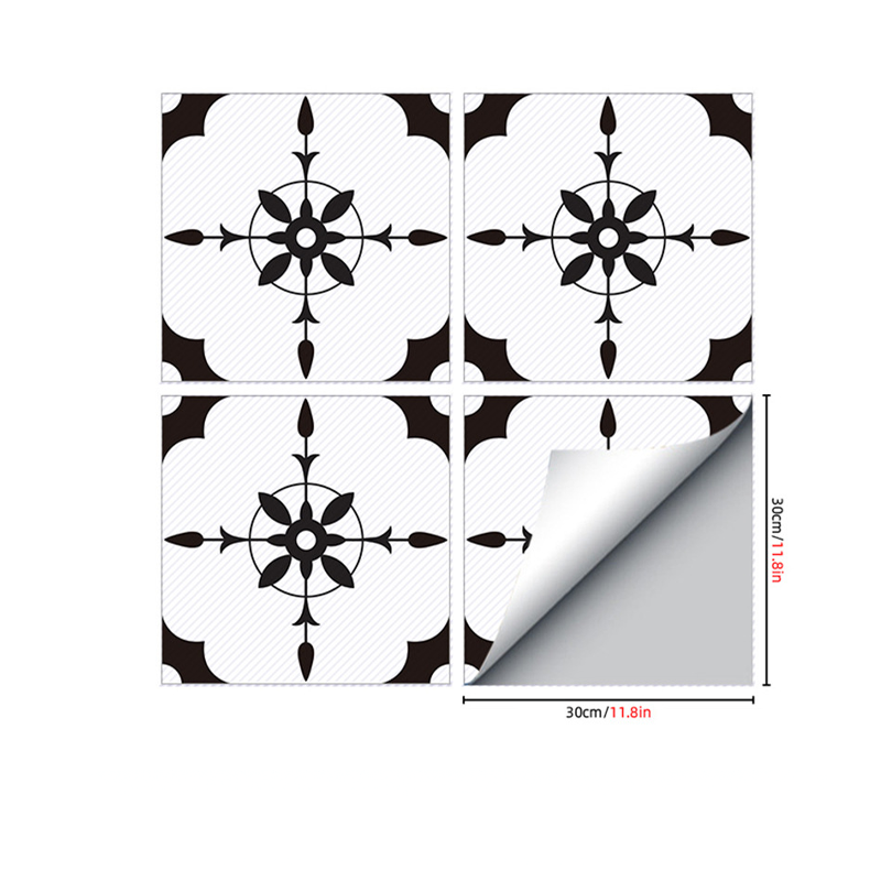 ⏳Limited-time 50% off⏰Waterproof & Non-Slip Floor Tile Stickers for Kitchen & Bathroom🛀