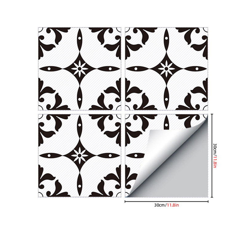 ⏳Limited-time 50% off⏰Waterproof & Non-Slip Floor Tile Stickers for Kitchen & Bathroom🛀