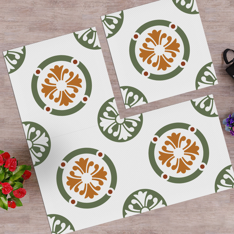 ⏳Limited-time 50% off⏰Waterproof & Non-Slip Floor Tile Stickers for Kitchen & Bathroom🛀