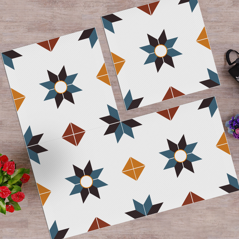 ⏳Limited-time 50% off⏰Waterproof & Non-Slip Floor Tile Stickers for Kitchen & Bathroom🛀