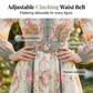🌸 Timeless Elegance – Romantic Floral Print High Neck Mini Dress🌷