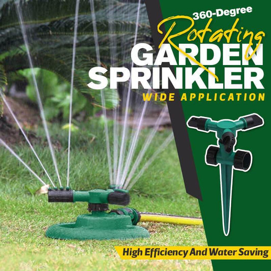 🌞Summer Limited time 50% off !  360-Degree Rotating Garden Sprinkler