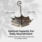 🐦 50% OFF NOW! ✨ Hanging Umbrella Bird Feeder & Bath – Dual-Use, Rust-Resistant, Vintage Style & Perfect for Garden Decor ☂️