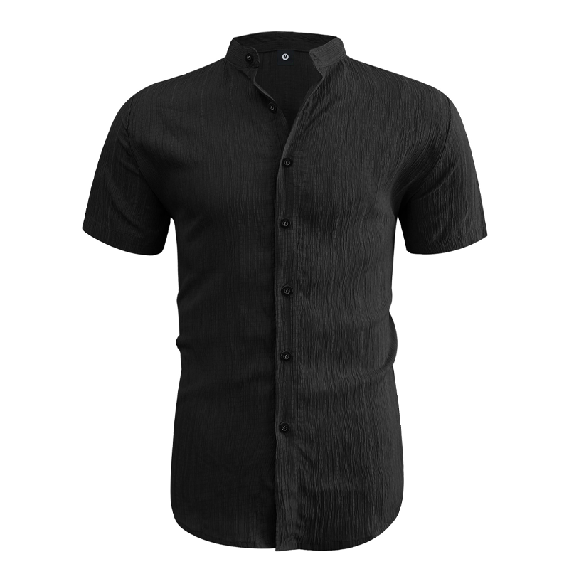 ✨2026 New Arrival 58% Off👕Men's Summer Stand Collar Short Sleeve Shirt
