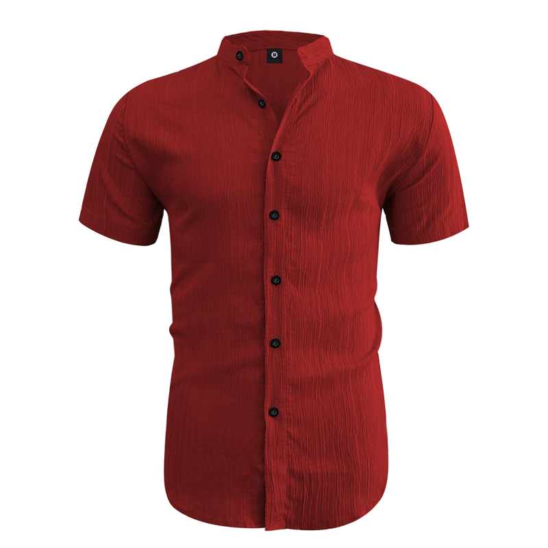 ✨2026 New Arrival 58% Off👕Men's Summer Stand Collar Short Sleeve Shirt