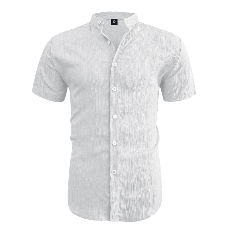 ✨2026 New Arrival 58% Off👕Men's Summer Stand Collar Short Sleeve Shirt