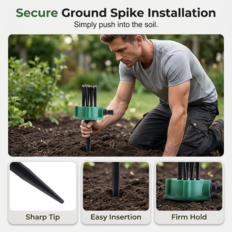 ⏳Limited-time 50% off⏰360° Coverage Precision Garden Irrigation Sprinkler  Buy 2  Get 1 FREE – you get 3!