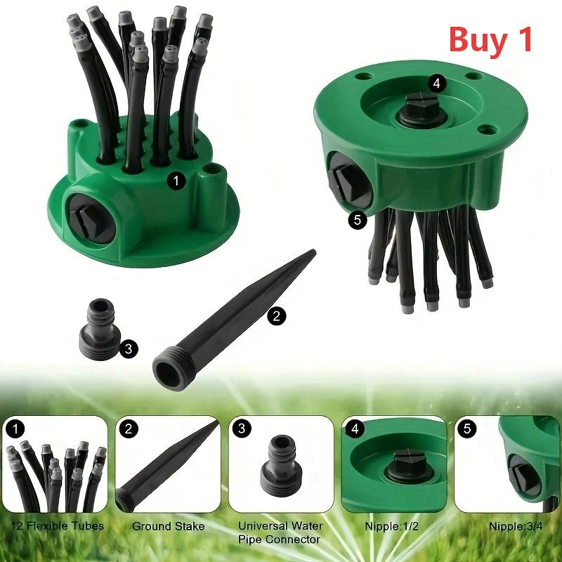 ⏳Limited-time 50% off⏰360° Coverage Precision Garden Irrigation Sprinkler  Buy 2  Get 1 FREE – you get 3!