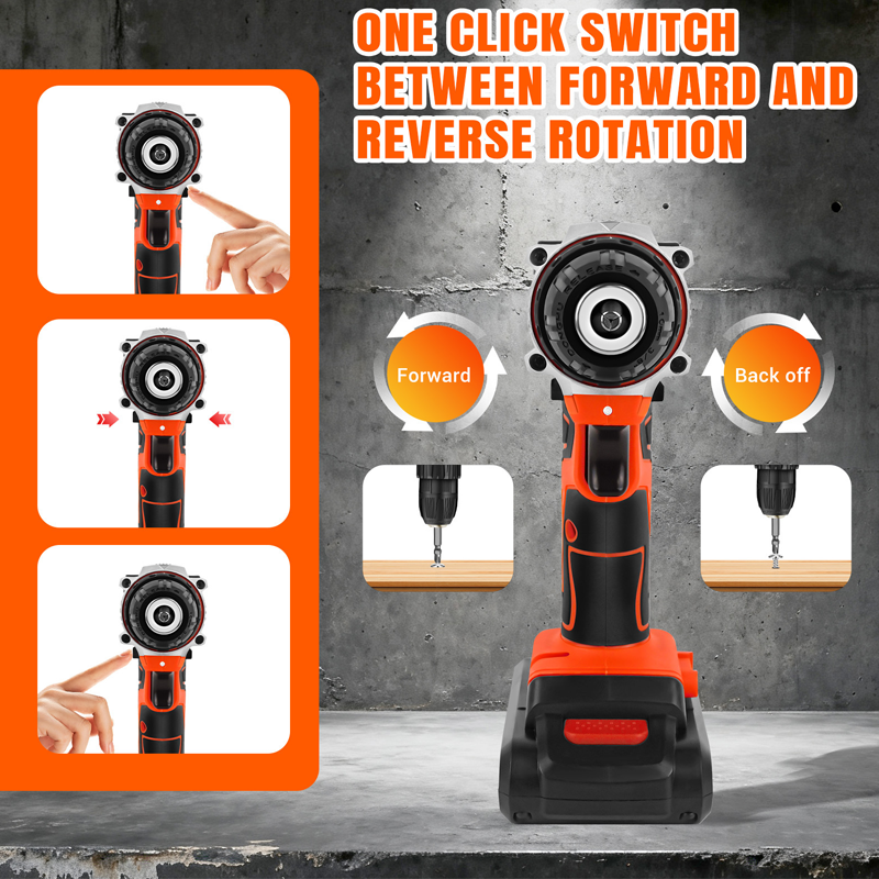 12V Cordless Drill Driver Set