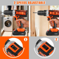 12V Cordless Drill Driver Set