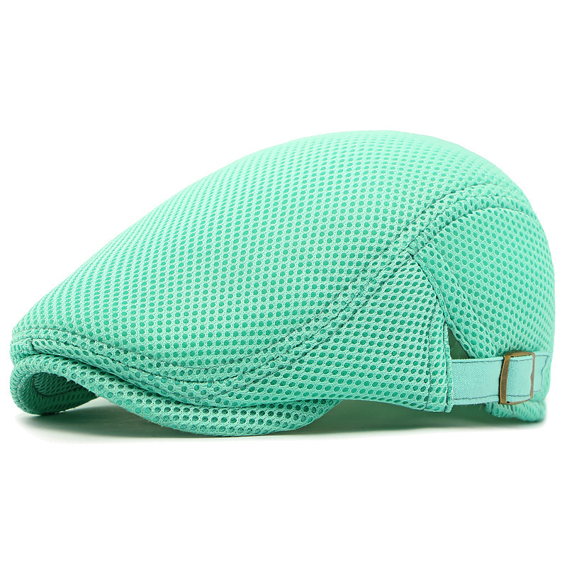🧢 50% OFF NOW! 🍂 Breathable Flat Cap with Adjustable Strap – Mesh Fabric, Classic Ivy Style & Perfect for Autumn Days 🍁