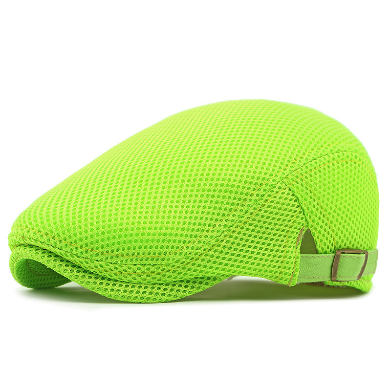 🧢 50% OFF NOW! 🍂 Breathable Flat Cap with Adjustable Strap – Mesh Fabric, Classic Ivy Style & Perfect for Autumn Days 🍁