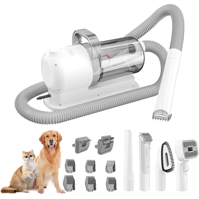 All-in-One Pet Grooming Vacuum Kit
