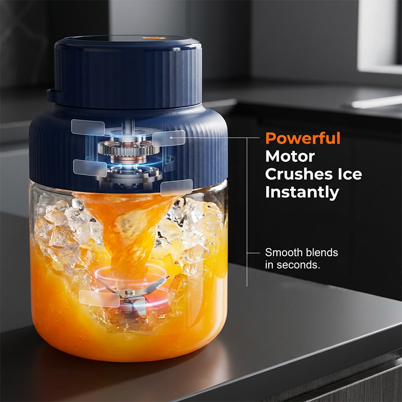 🔥Warm Winter Sale 50% OFF!✨1300ml High-Capacity Portable Blender