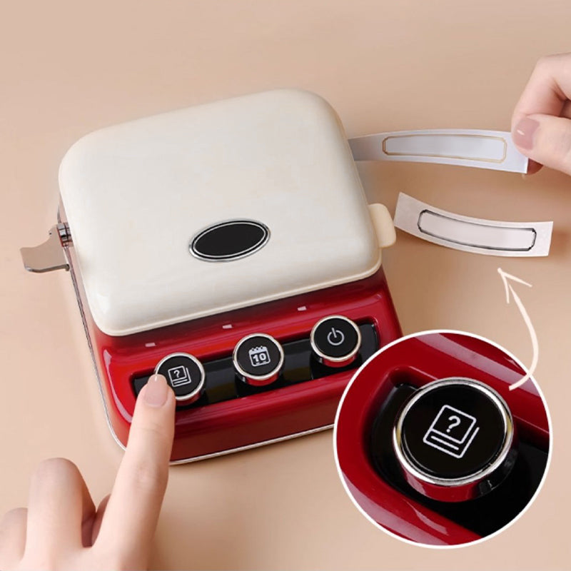 📢📢50% OFF !! ⏰Portable Bluetooth Label Maker