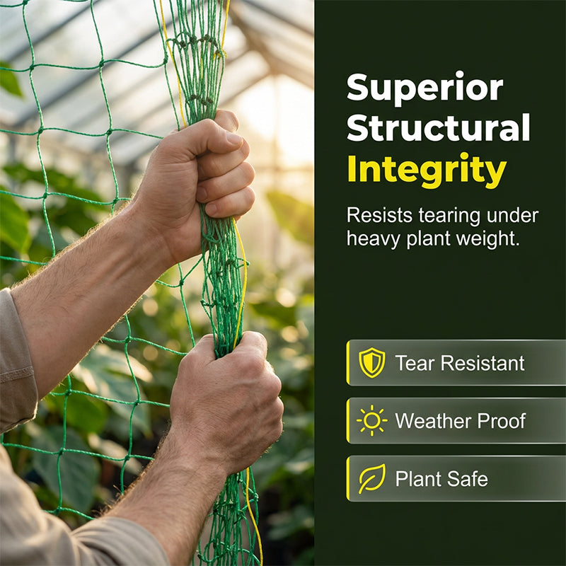 💐50% OFF! Heavy-Duty Garden Trellis Netting – Withstands Wind & Plants ☀️💪【Limited Offer】
