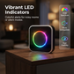 ⏰🎁Wireless Doorbell with 7-Color LED Light