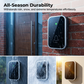 ⏰🎁Wireless Doorbell with 7-Color LED Light