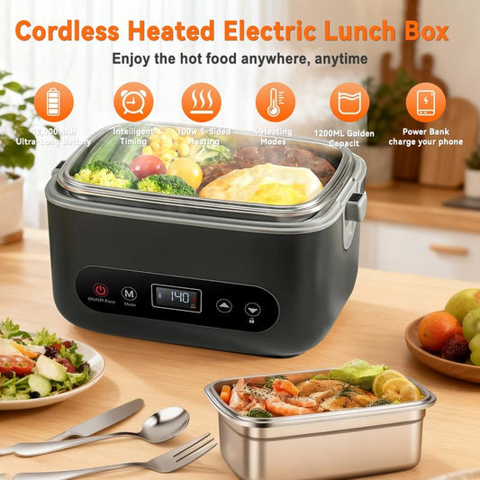 Portable Cordless Electric Lunch Box