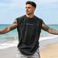 🏋️ 50% OFF NOW! 💪 Vintage Wash Loose Fit Gym Muscle Tee – Breathable & Stylish ✨