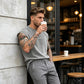 🏋️ 50% OFF NOW! 💪 Vintage Wash Loose Fit Gym Muscle Tee – Breathable & Stylish ✨