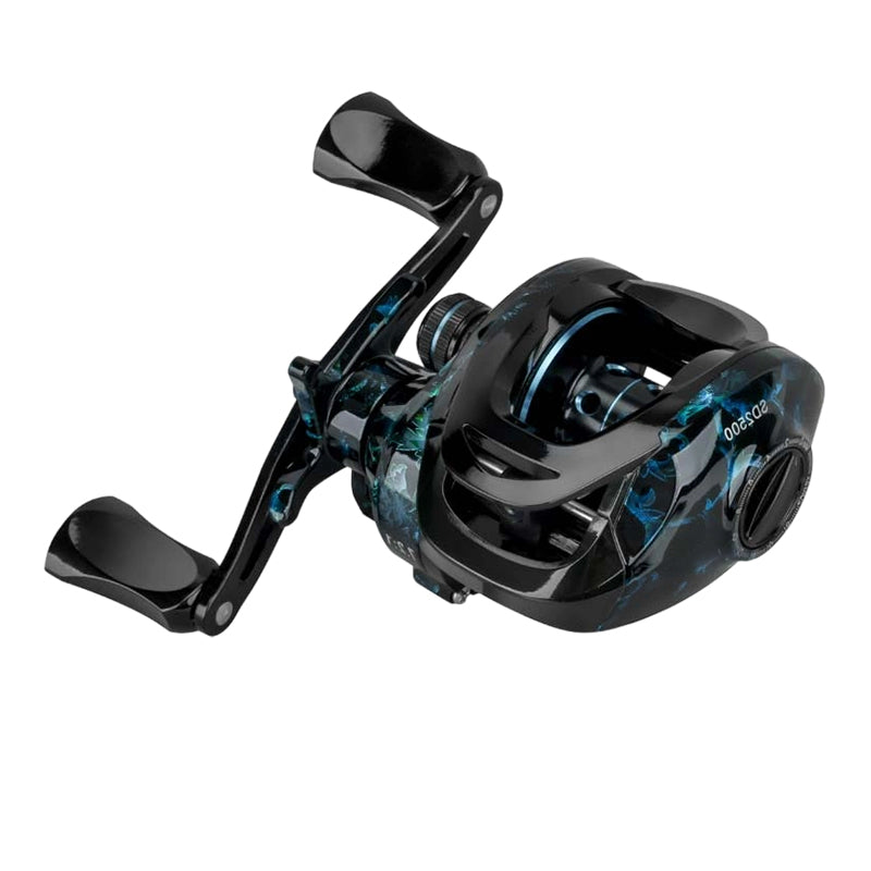Advanced Baitcasting Fishing Reel with Drag Alarm & Precision Brakes