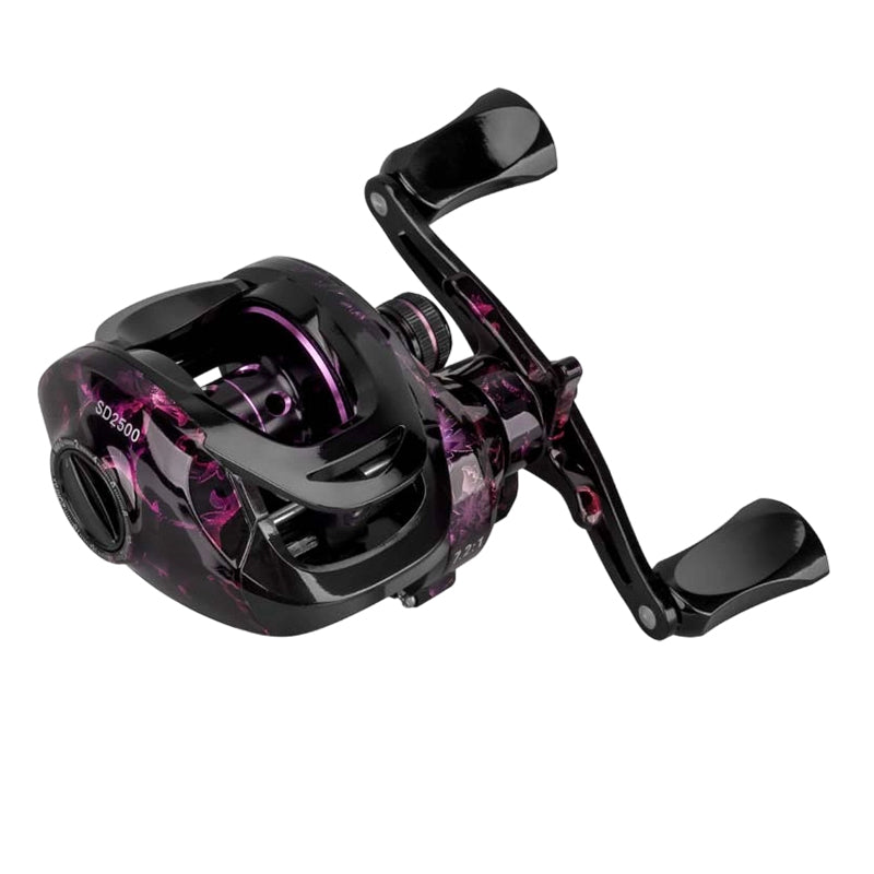 Advanced Baitcasting Fishing Reel with Drag Alarm & Precision Brakes