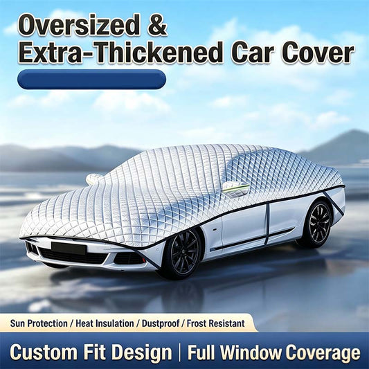 🎁2026 New Arrivals 50% OFF💥Car Windshield Snow Cover – All‑season, multi‑layer. Covers hood, glass & side windows. Strong straps, no slipping! 🚙💨