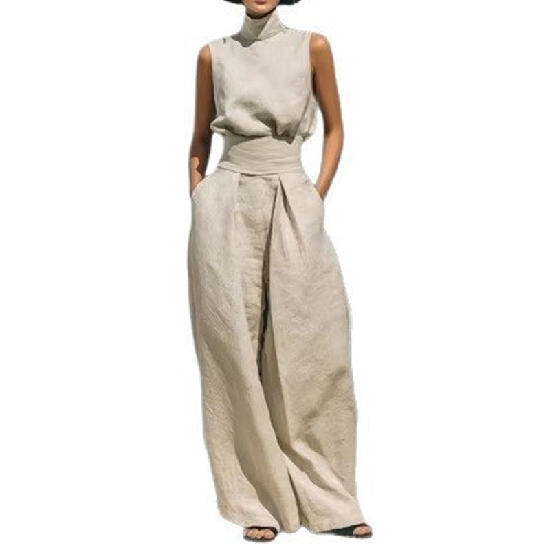 🎁2026 New Arrivals 50% OFF💥Top & Wide-Leg Pant 2-Piece Set